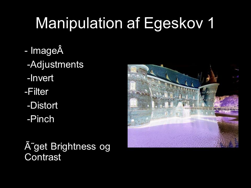 Manipulation af Egeskov 1