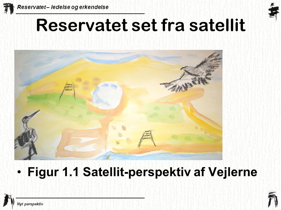 Reservatet set fra satellit