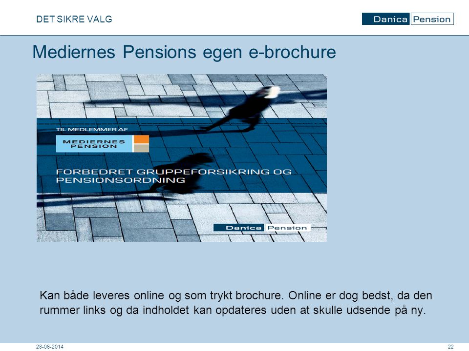 Mediernes Pensions egen e-brochure