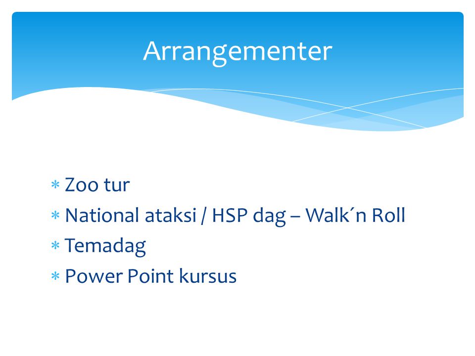 Arrangementer Zoo tur National ataksi / HSP dag – Walk´n Roll Temadag