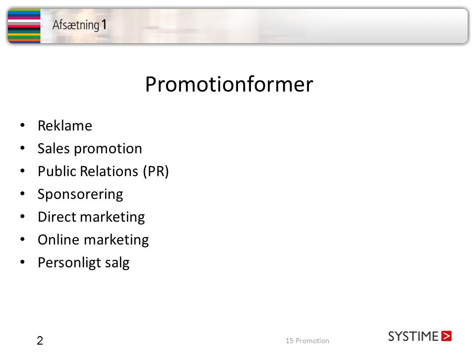 Promotionformer Reklame Sales promotion Public Relations (PR)