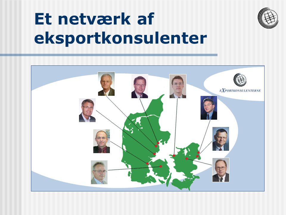 Et netværk af eksportkonsulenter