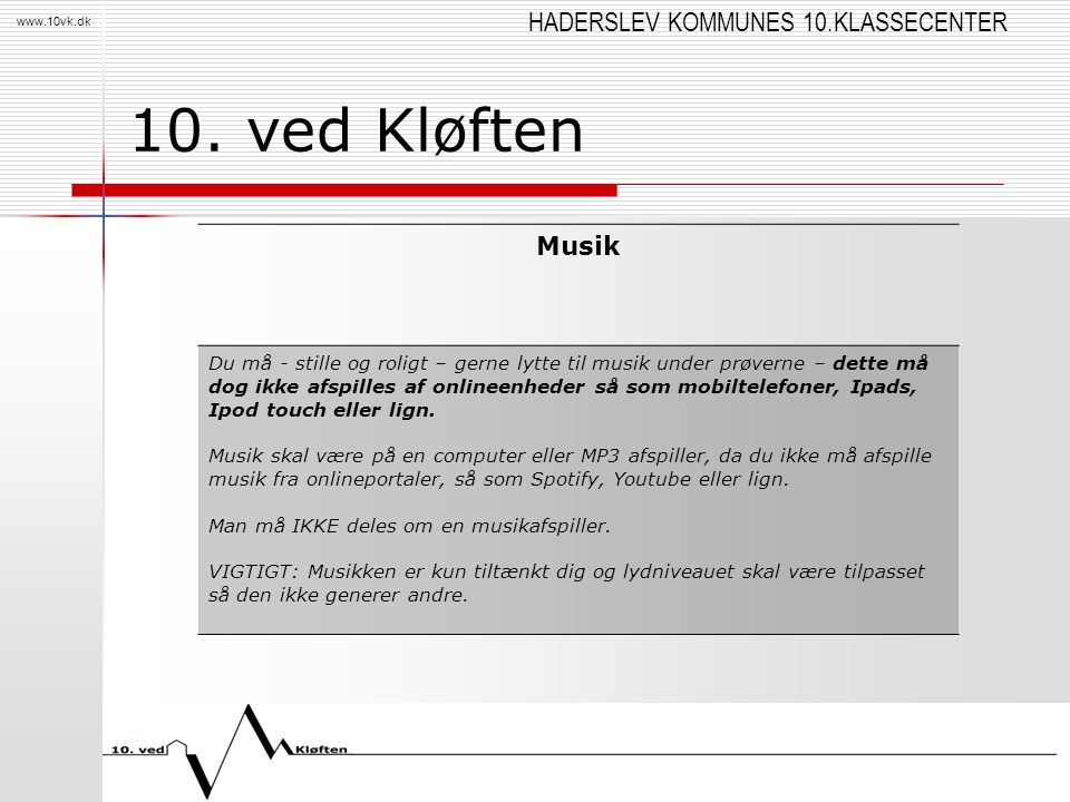 10. ved Kløften Musik.