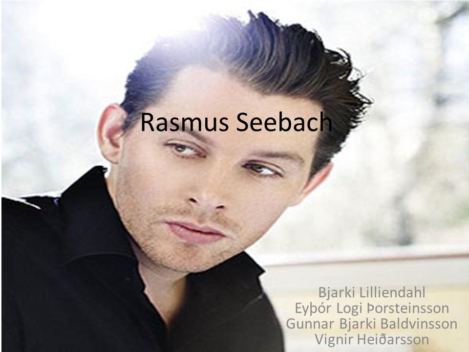 Rasmus Seebach Bjarki Lilliendahl Eyþór Logi Þorsteinsson Gunnar Bjarki Baldvinsson Vignir Heiðarsson.