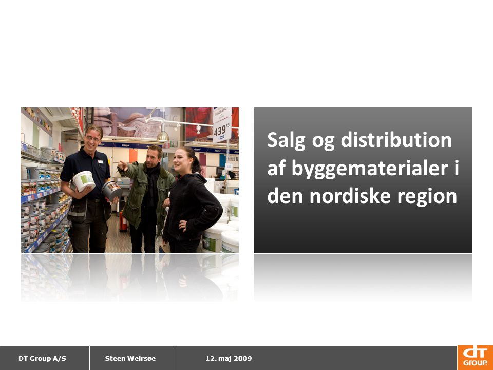 Salg og distribution af byggematerialer i den nordiske region