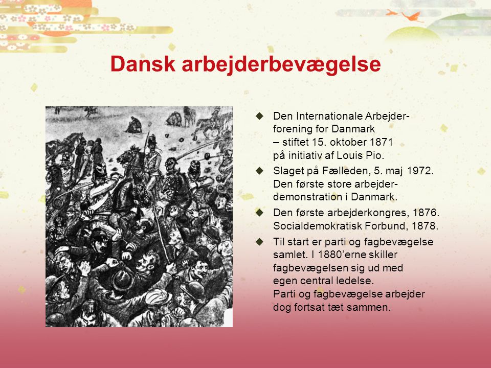Dansk arbejderbevægelse