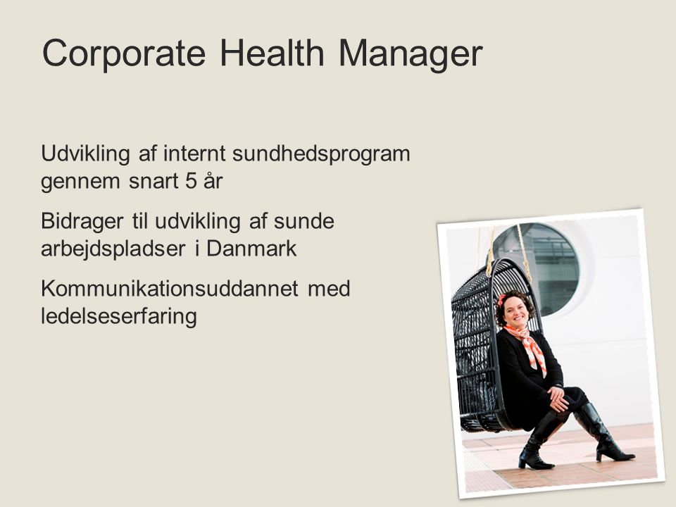 Corporate Health Manager