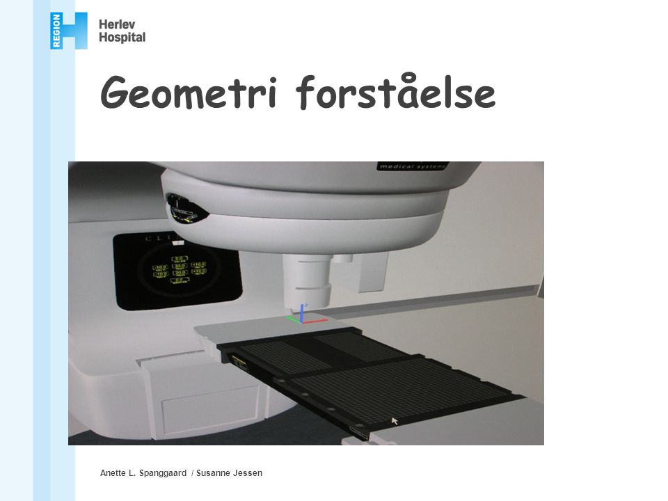 Geometri forståelse Anette L. Spanggaard / Susanne Jessen