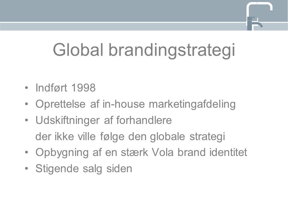 Global brandingstrategi