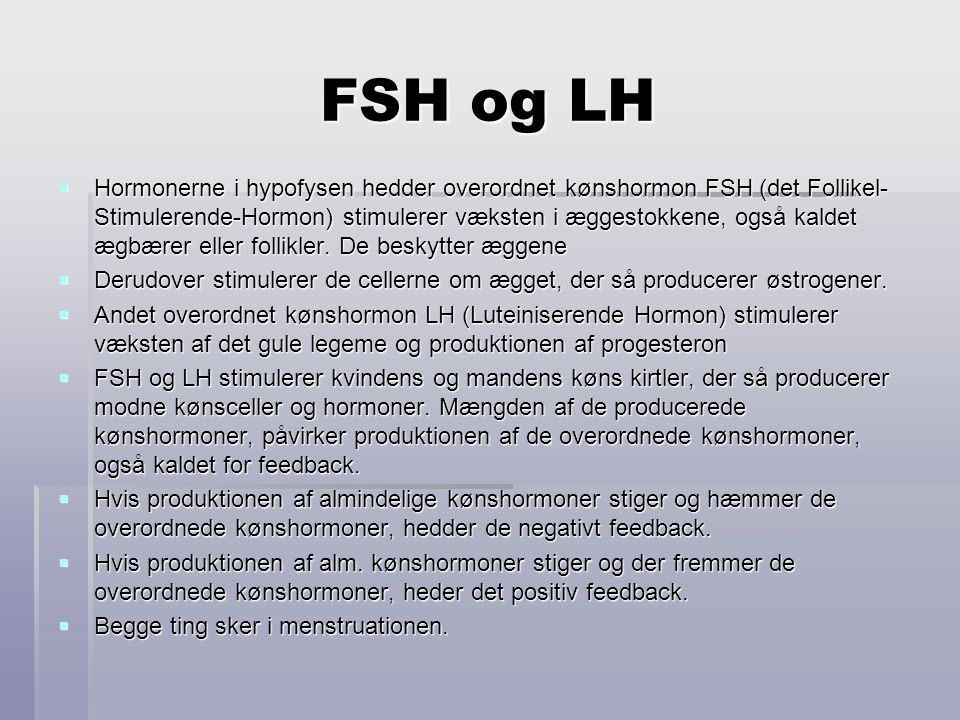 FSH og LH