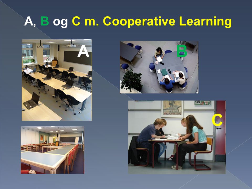 A, B og C m. Cooperative Learning