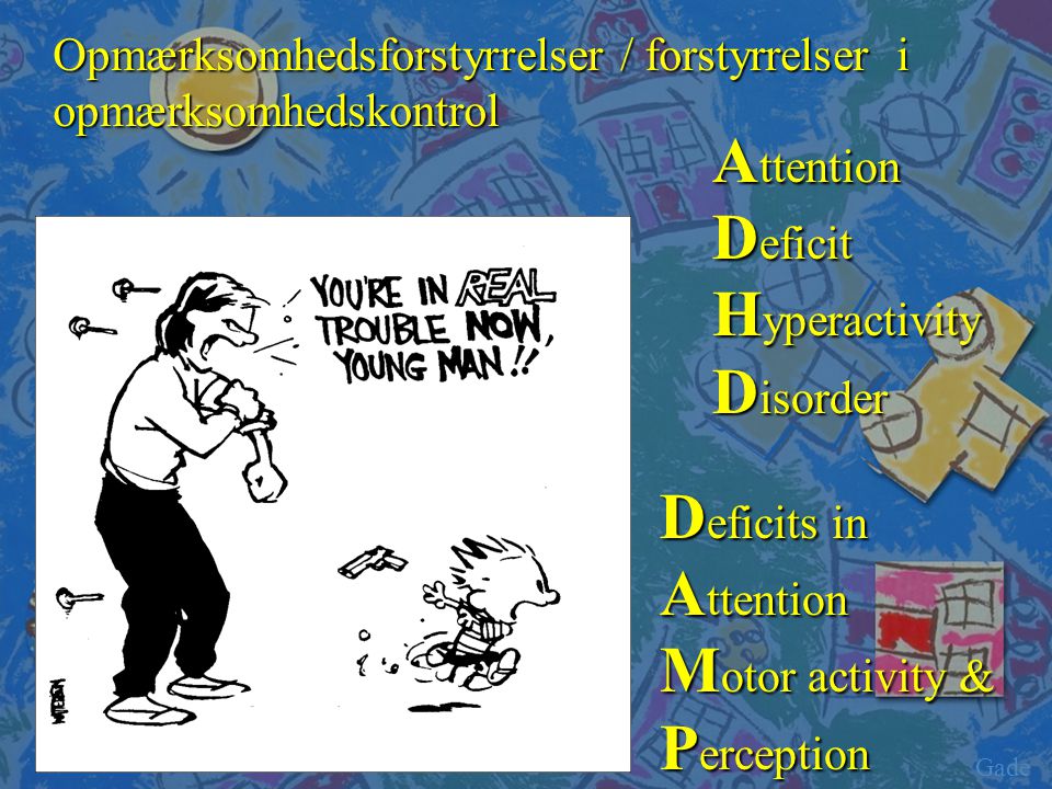 Attention Deficit Hyperactivity Disorder Deficits in Attention