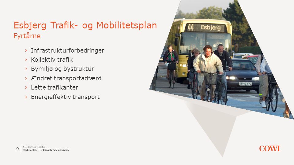 Esbjerg Trafik- og Mobilitetsplan Fyrtårne