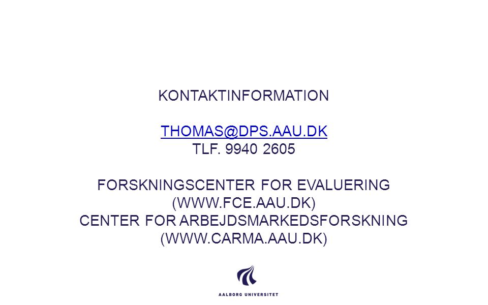 Kontaktinformation aau. dk tlf