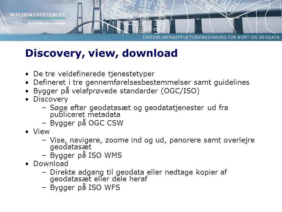 Discovery, view, download
