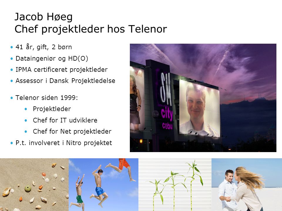 Jacob Høeg Chef projektleder hos Telenor