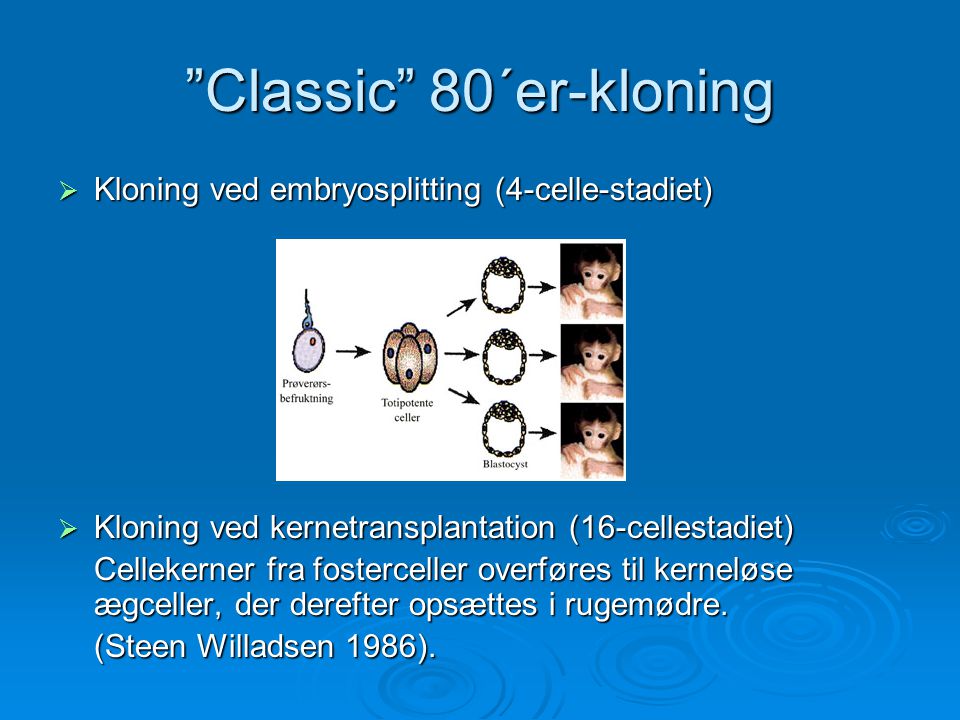 Classic 80´er-kloning
