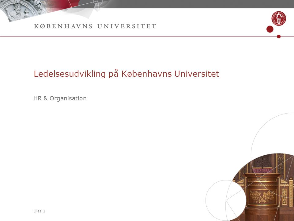 Ledelsesudvikling på Københavns Universitet