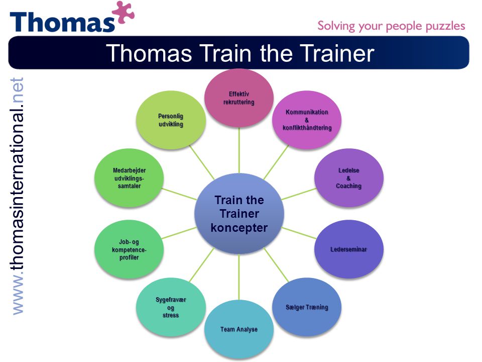 Thomas Train the Trainer