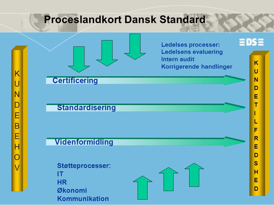 Proceslandkort Dansk Standard