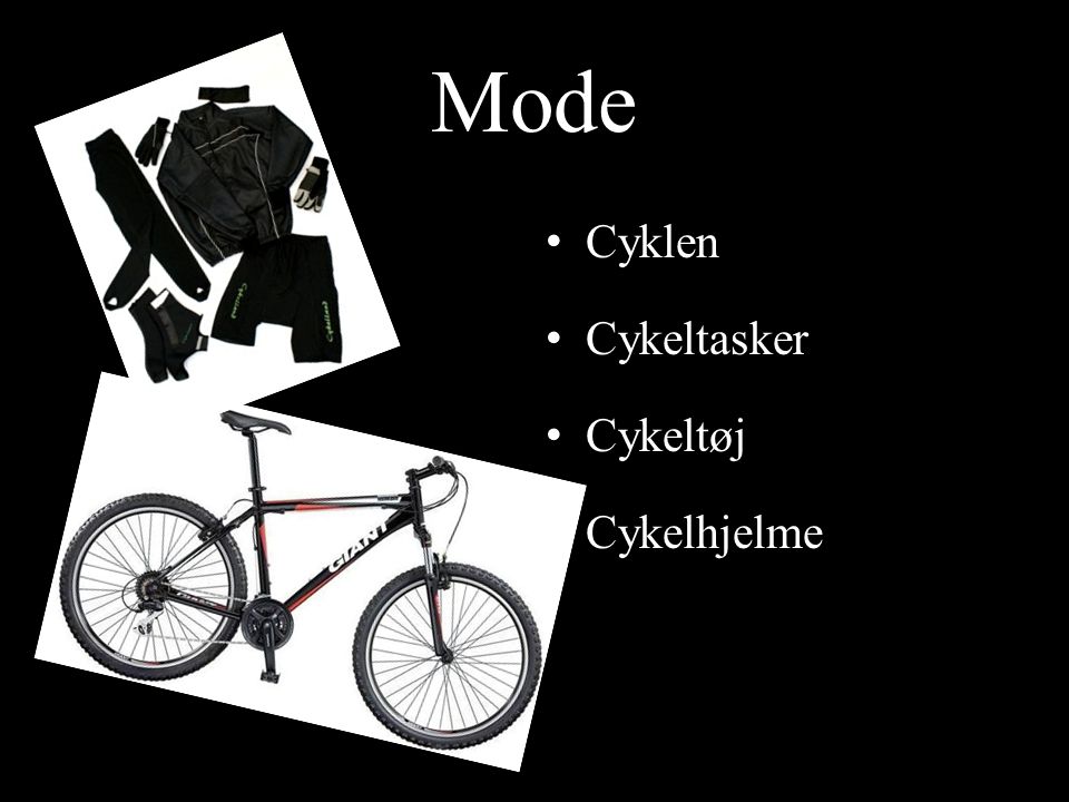 Mode Cyklen Cykeltasker Cykeltøj Cykelhjelme