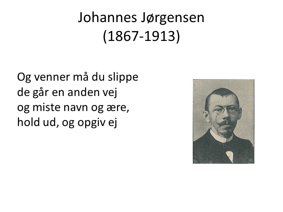 Johannes Jørgensen ( )