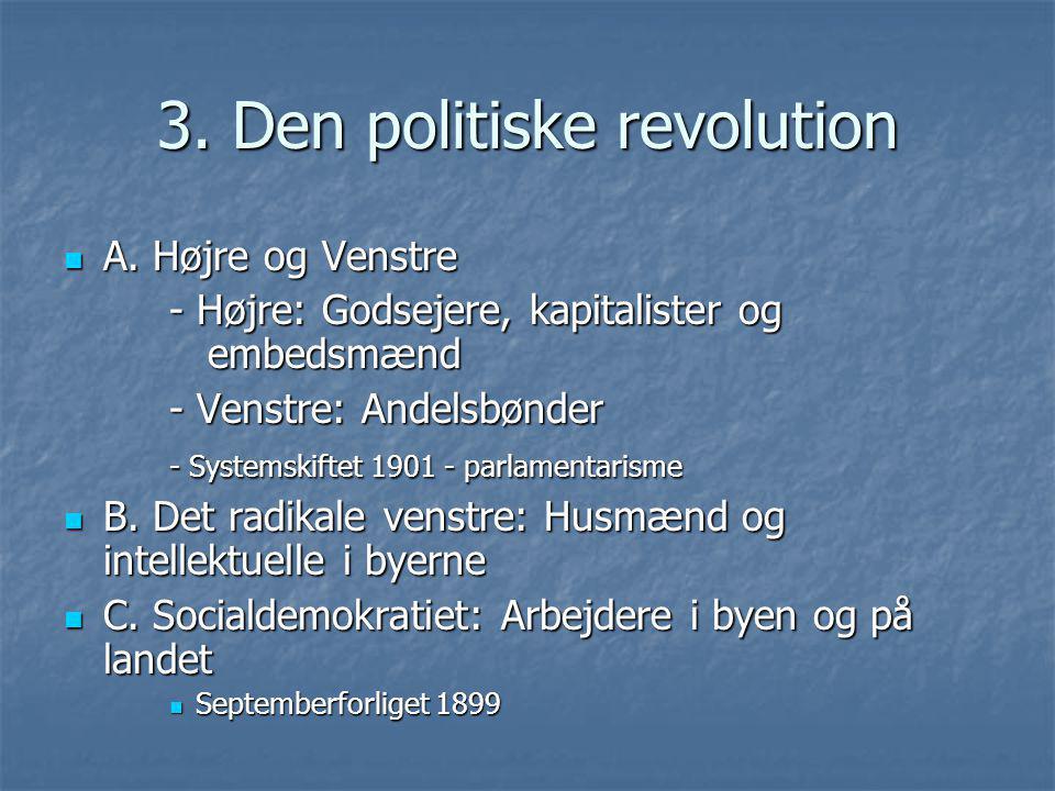 3. Den politiske revolution