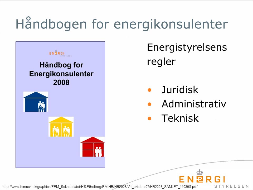 Håndbogen for energikonsulenter