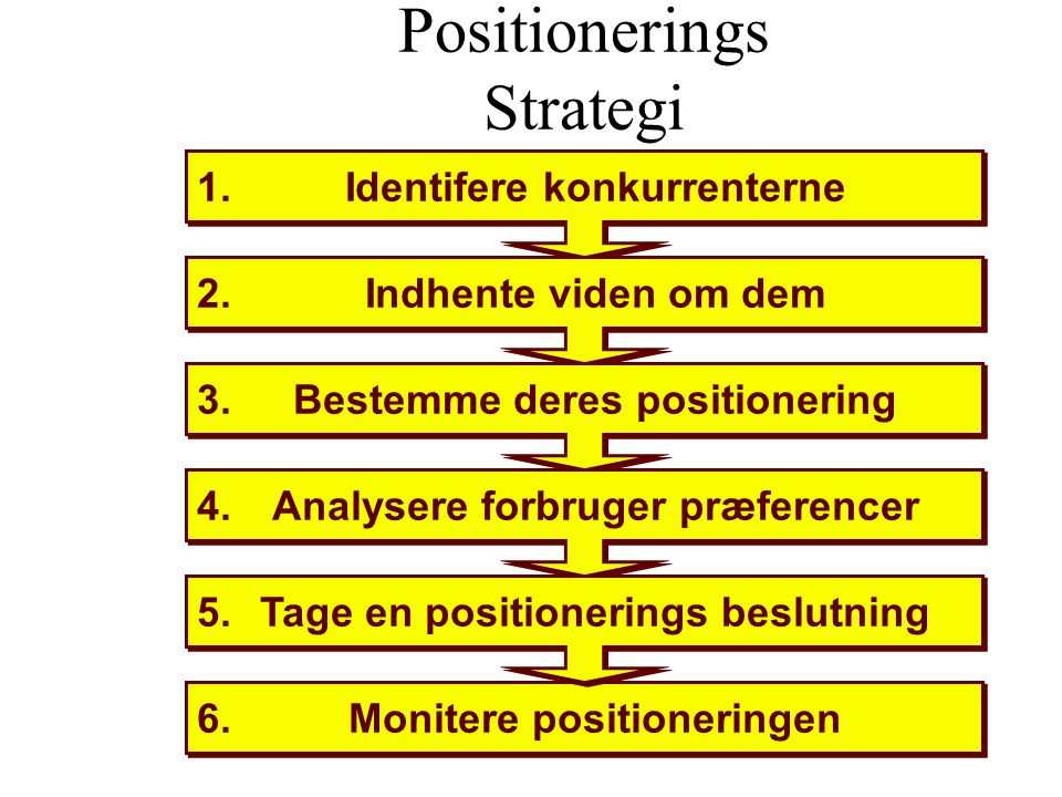 Positionerings Strategi