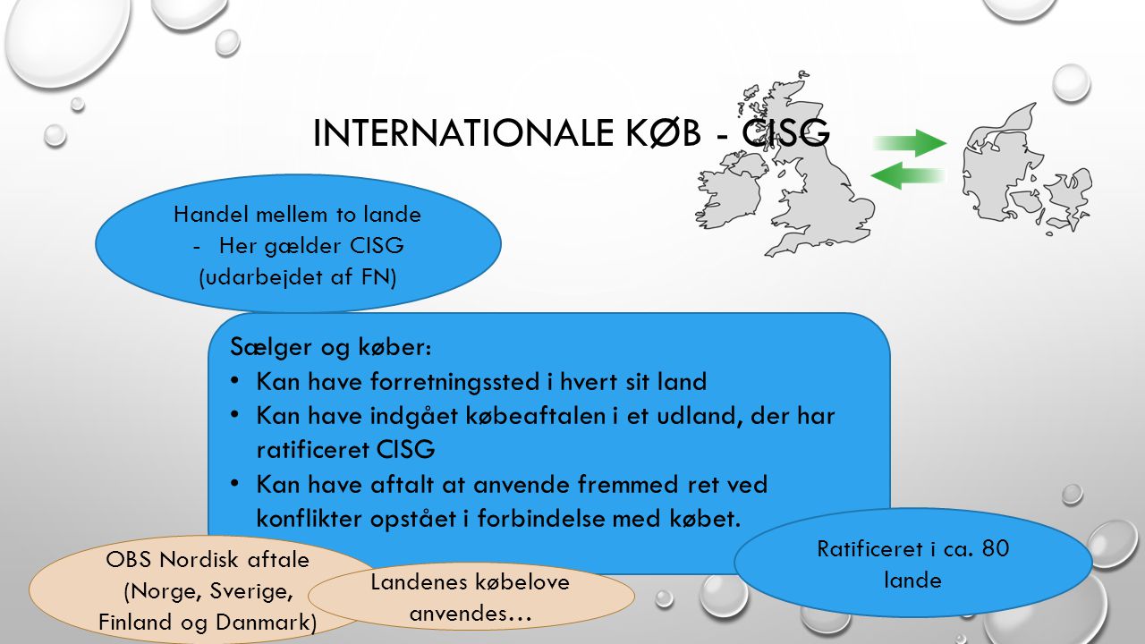 Internationale køb - CISG