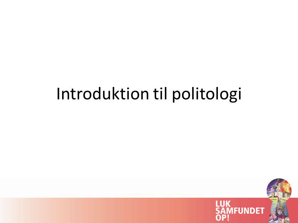 Introduktion til politologi