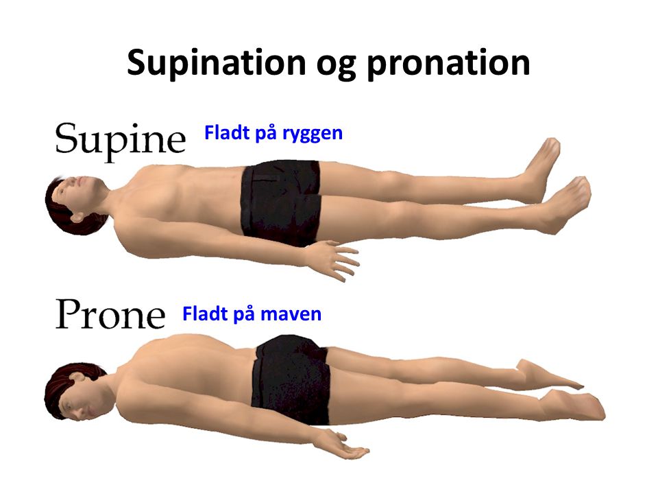 Supination og pronation