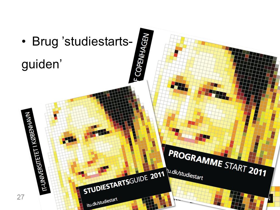 Brug ’studiestarts- guiden’
