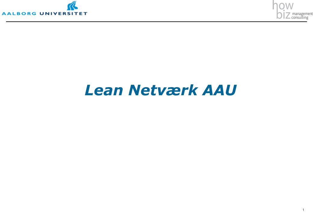 Lean Netværk AAU