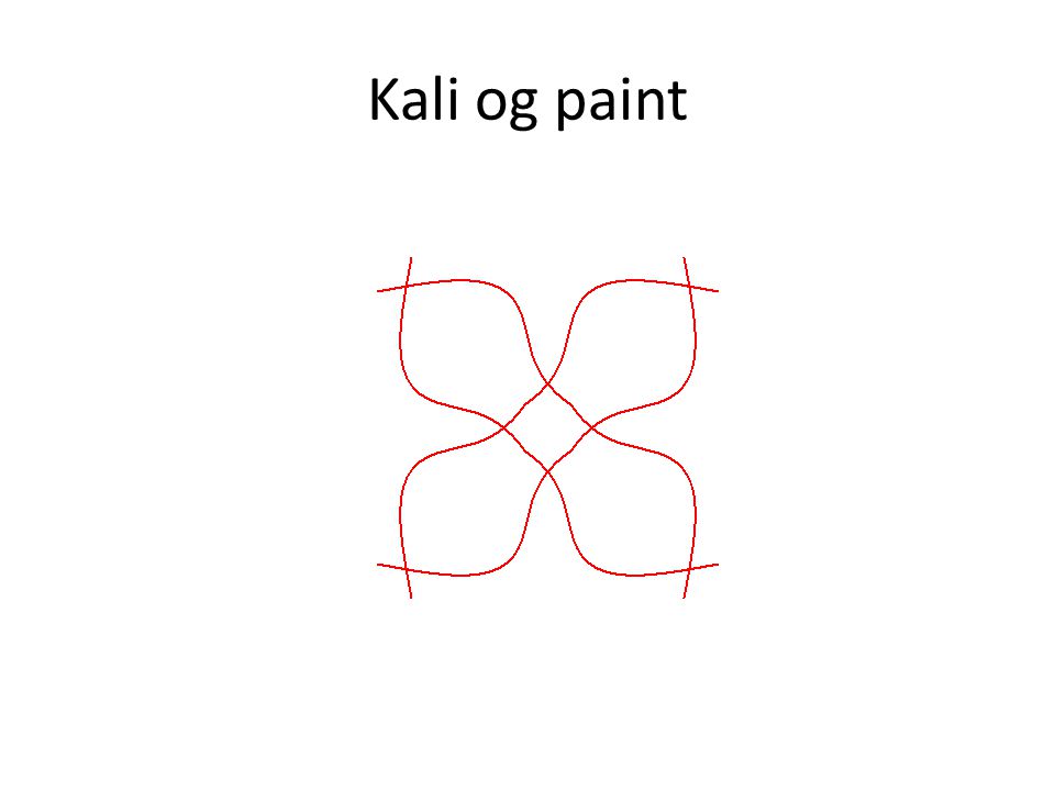 Kali og paint