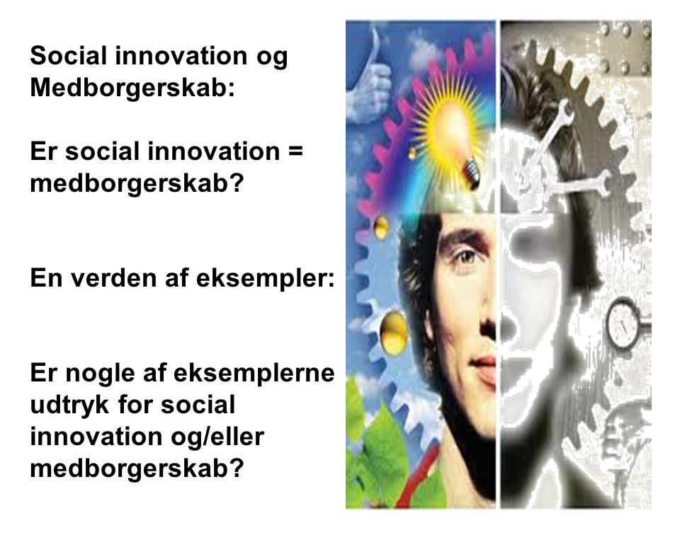 Social innovation og Medborgerskab: