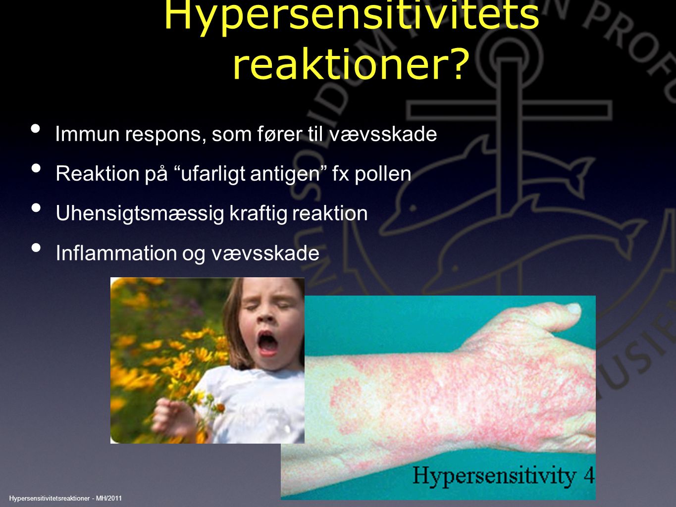 Hypersensitivitets reaktioner