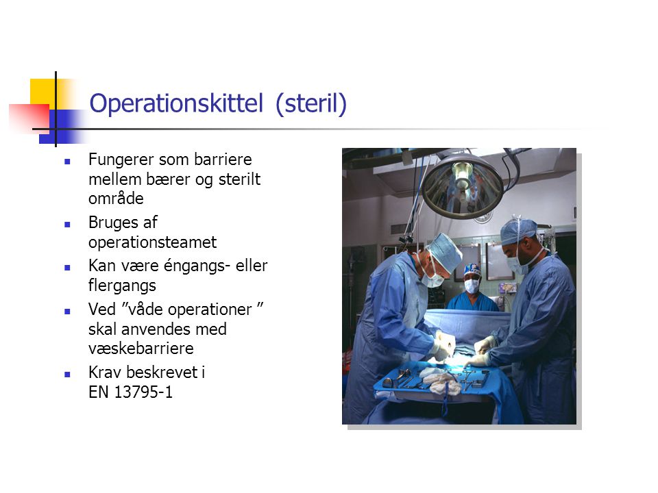 Operationskittel (steril)