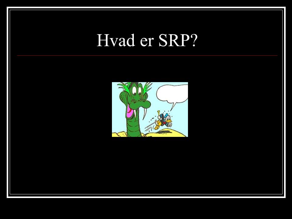 Hvad er SRP