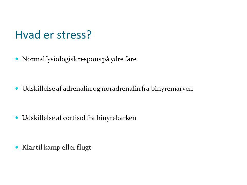 Hvad er stress Stress – hvad er det