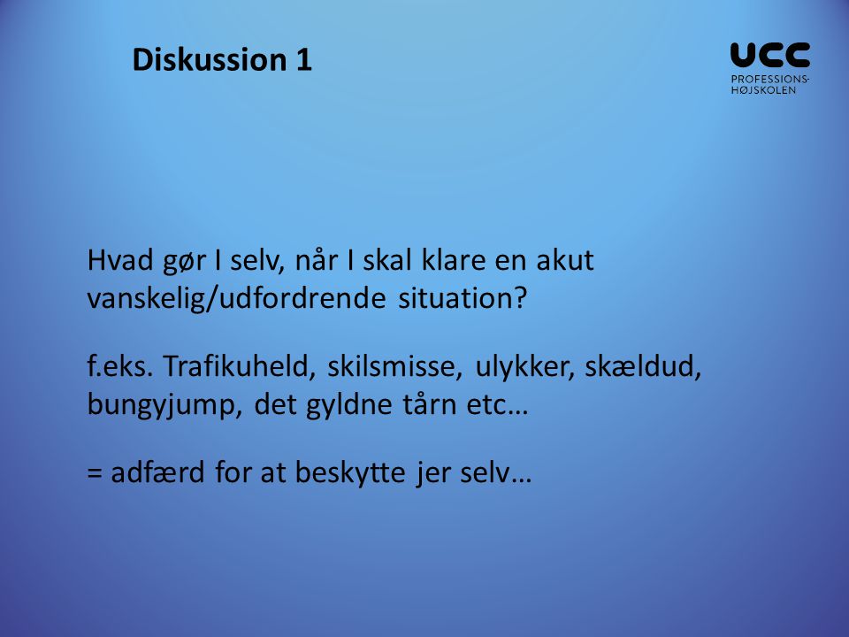 Diskussion 1