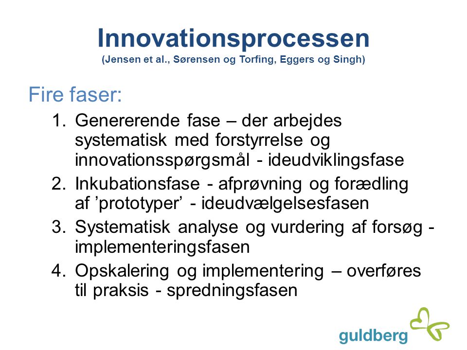 Innovationsprocessen (Jensen et al