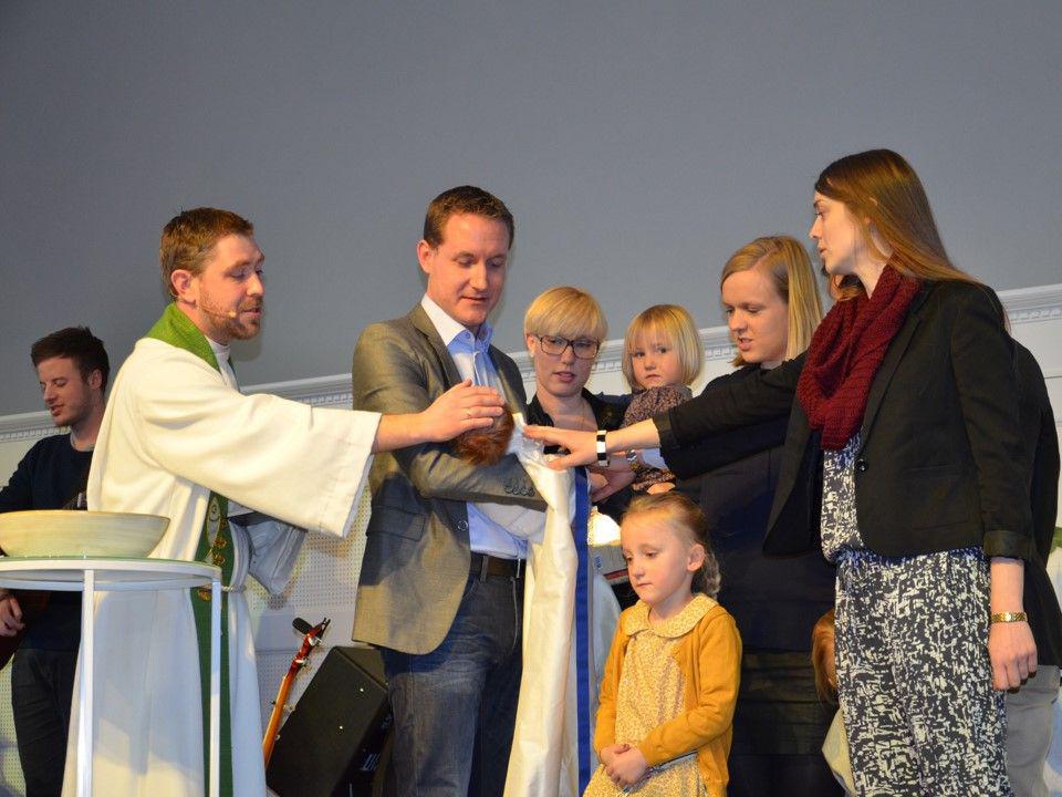 I dåbsgave får barnet fadervor som gave