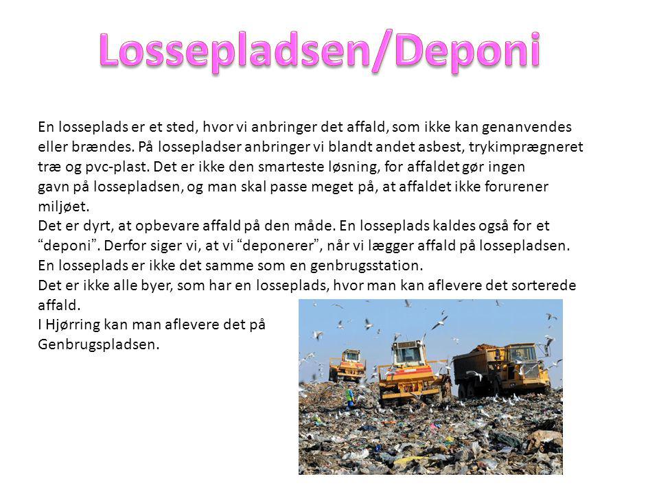 Lossepladsen/Deponi