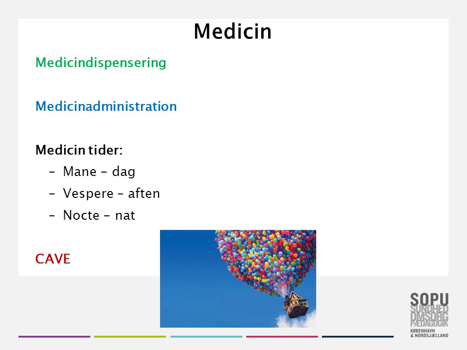 Medicin Medicindispensering Medicinadministration Medicin tider: